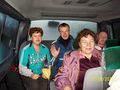 [Встреча-2010 (Ангарск)] Участники встречи (группа из 9 человек) едут на заказанном микроавтобусе из Иркутска на турбазу в Ангарск