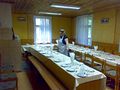 [Встреча-2010 (Ангарск)] Каминный зал одного из корпусов турбазы. Почти всё готово к обеду